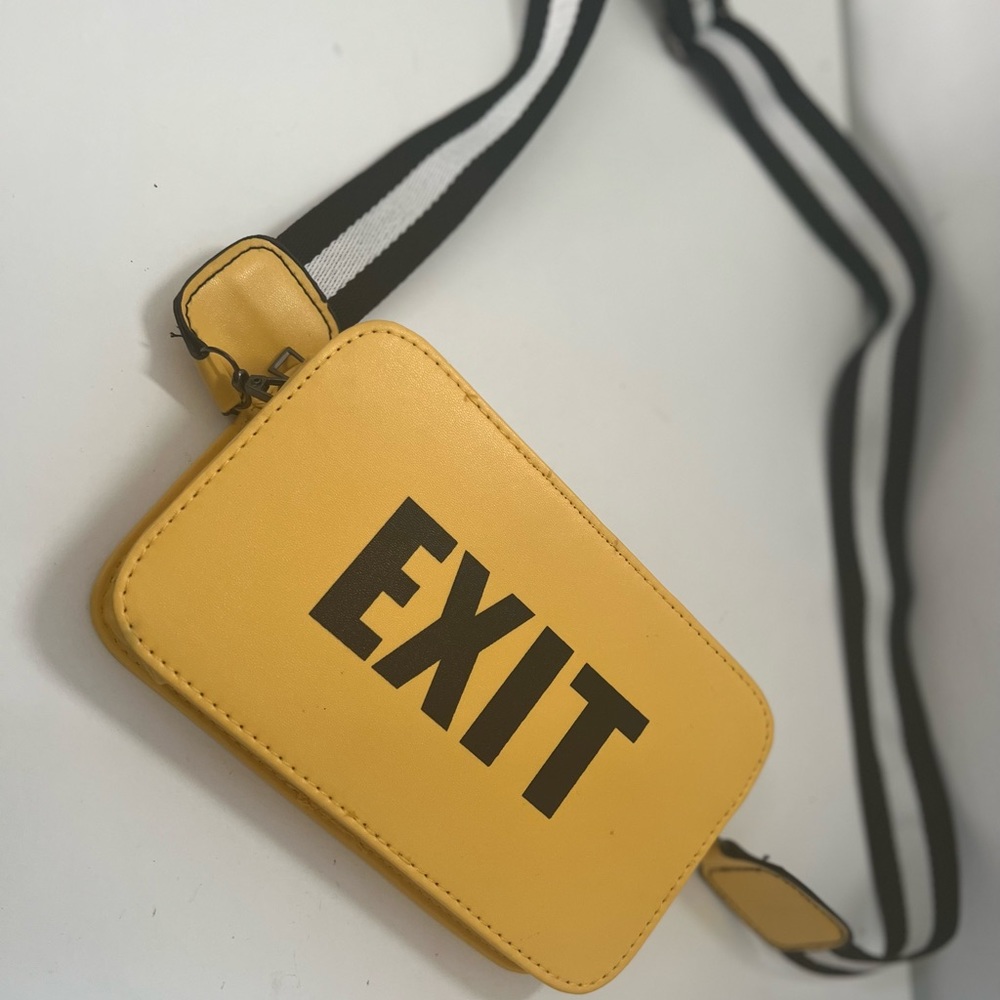 Yellow women mini bag